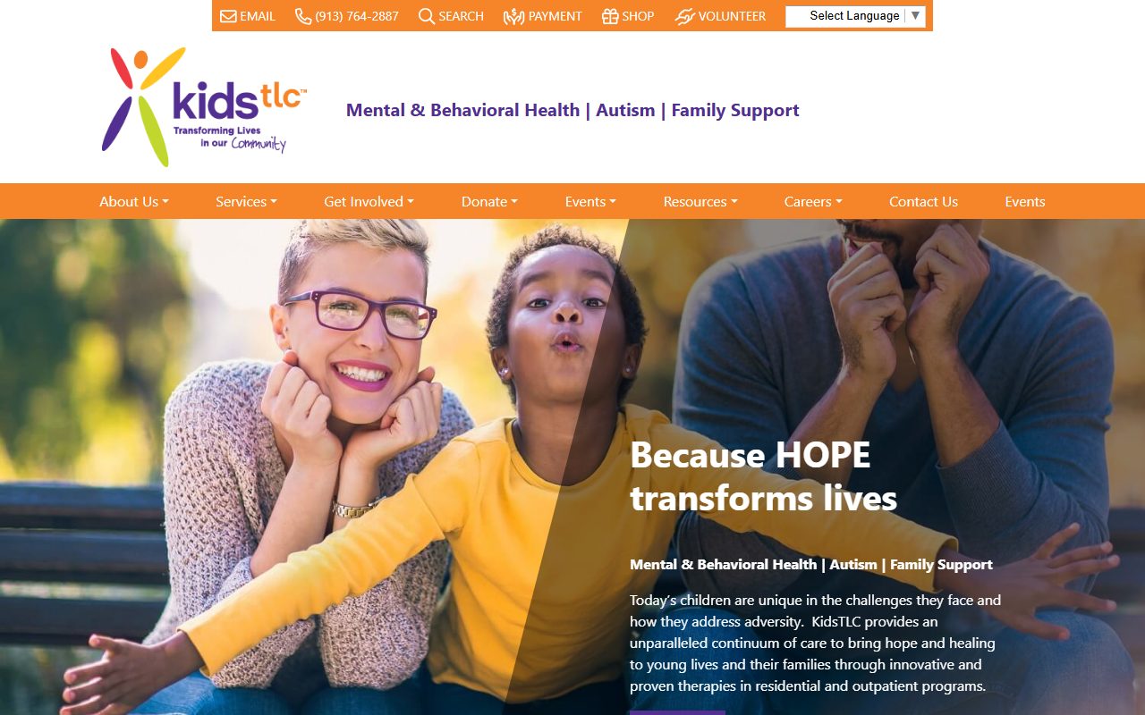TLC youth and family mental health resource for Johnson County
