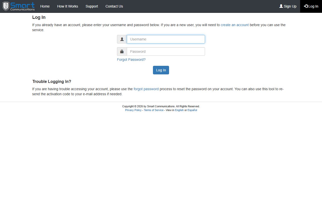 SmartJailMail visit and messaging login for Johnson County jail population